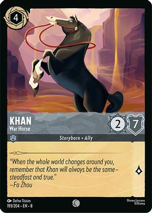 Image of Khan - War Horse (193/204) [Reign of Jafar]