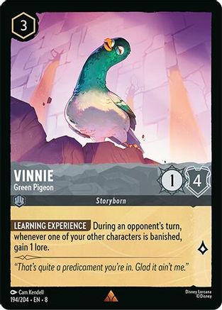 Image of Vinnie - Green Pigeon (194/204) [Reign of Jafar]