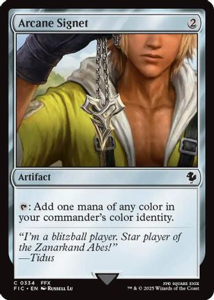 Image of Arcane Signet (0334) [FINAL FANTASY Commander]