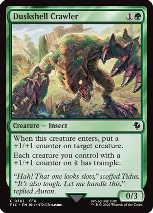 Image of Duskshell Crawler [FINAL FANTASY Commander]