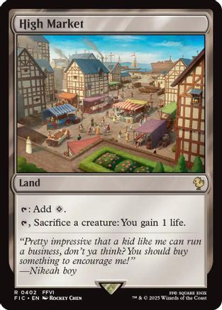 Image of High Market [FINAL FANTASY Commander]