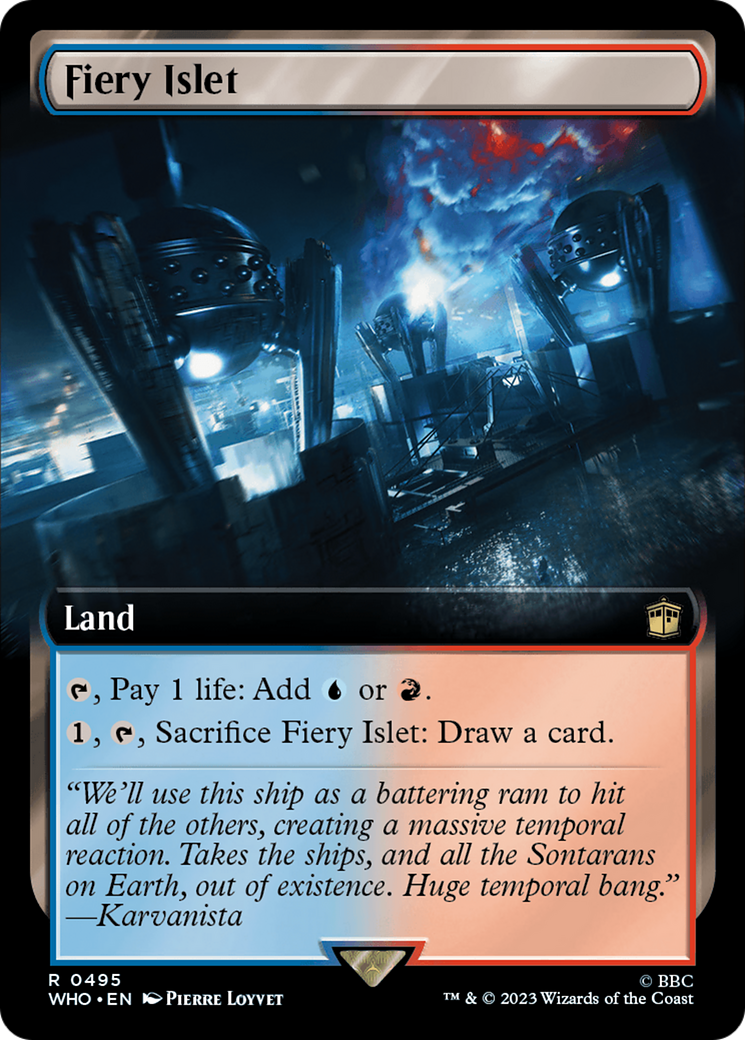 Image of Fiery Islet (Extended Art) [Doctor Who]