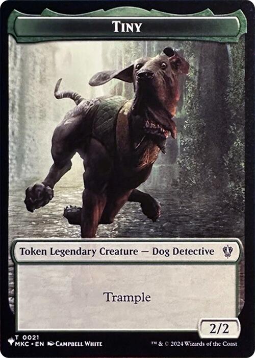 Image of Tiny // City's Blessing Double-Sided Token [Secret Lair Drop Series]