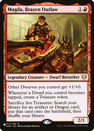 Image of Magda, Brazen Outlaw (KHM) [The List]