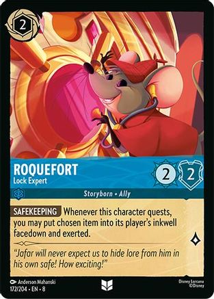 Image of Roquefort - Lock Expert (172/204) [Reign of Jafar]