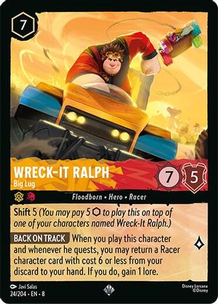 Image of Wreck-It Ralph - Big Lug (24/204) [Reign of Jafar]