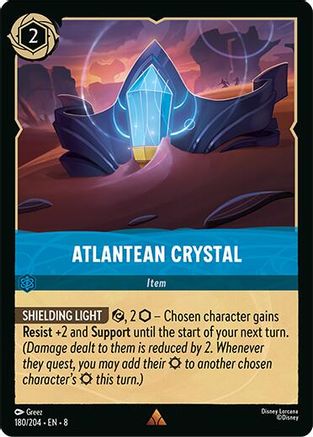 Image of Atlantean Crystal (180/204) [Reign of Jafar]