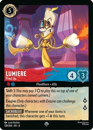 Image of Lumiere - Fired Up (139/204) [Reign of Jafar]