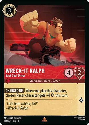 Image of Wreck-It Ralph - Back Seat Driver (135/204) [Reign of Jafar]