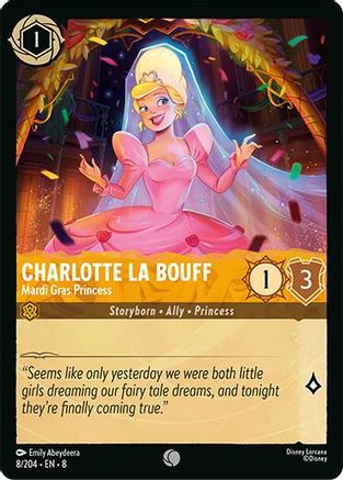 Image of Charlotte La Bouff - Madri Gras Princess (8/204) [Reign of Jafar]