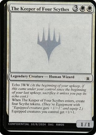 Image of The Keeper of Four Scythes [Unknown Event]