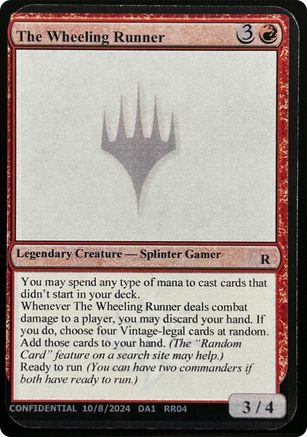 Image of The Wheeling Runner [Unknown Event]