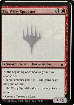 Image of The Wiley Speedster [Unknown Event]
