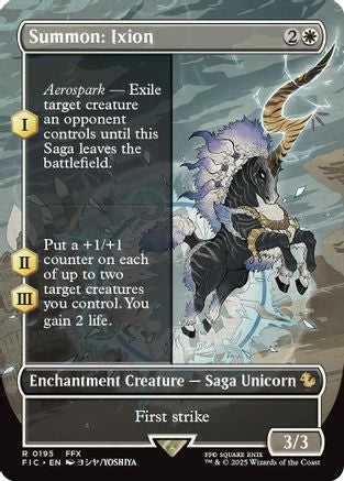 Image of Summon: Ixion (Borderless) [FINAL FANTASY Commander]