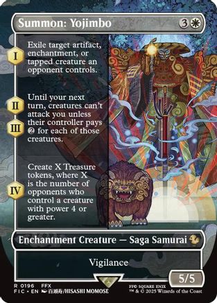 Image of Summon: Yojimbo (Borderless) [FINAL FANTASY Commander]