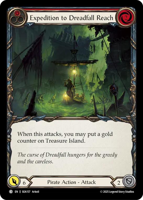 Image of Expedition to Dreadfall Reach [SEA157] (High Seas)  Rainbow Foil