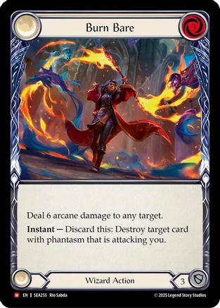 Image of Burn Bare [SEA255] (High Seas)  Rainbow Foil