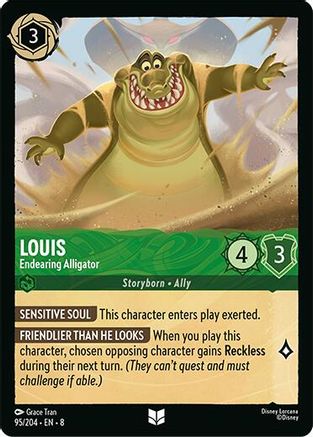 Image of Louis - Endearing Alligator (95/204) [Reign of Jafar]