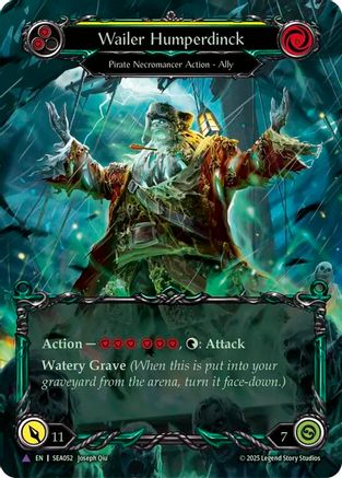Image of Wailer Humperdinck (Marvel) [SEA052] (High Seas)  Cold Foil