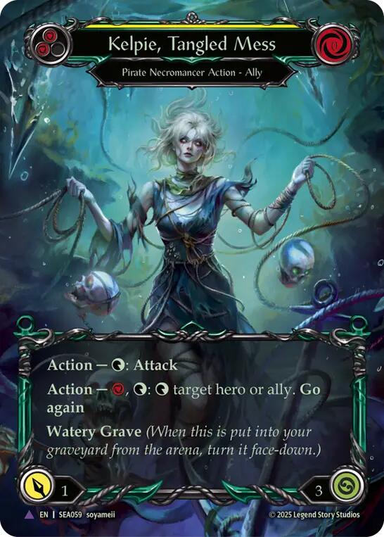 Image of Kelpie, Tangled Mess (Marvel) [SEA059] (High Seas)  Cold Foil