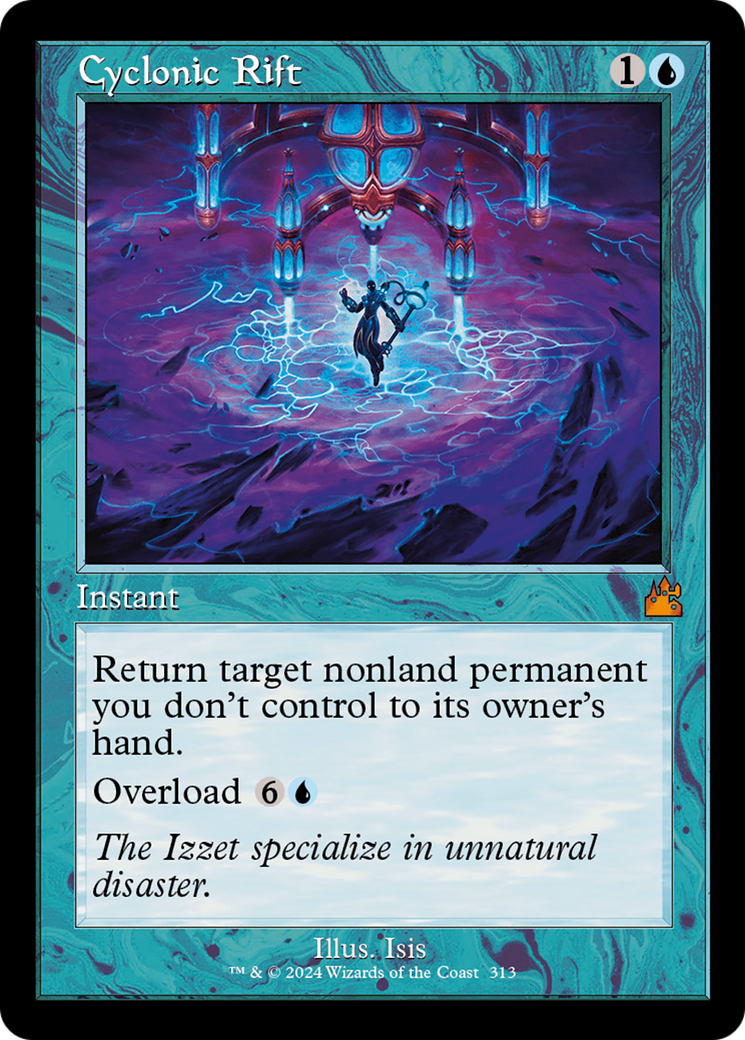 Image of Cyclonic Rift (Retro Frame) [Ravnica Remastered]