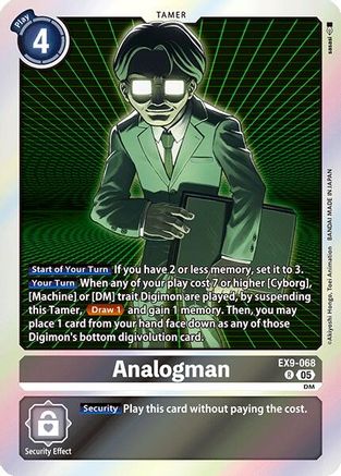 Image of Analogman [EX9-068] [Versus Monsters]