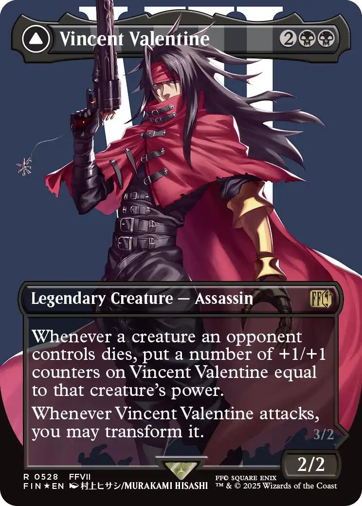Image of Vincent Valentine // Galian Beast (Borderless) (Surge Foil) [FINAL FANTASY]
