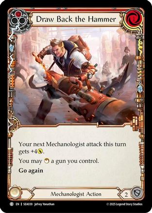 Image of Draw Back the Hammer [SEA039] (High Seas)  Rainbow Foil
