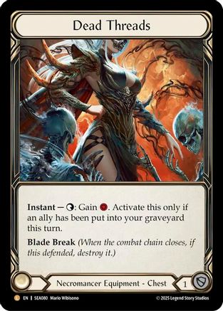 Image of Dead Threads [SEA080] (High Seas)  Rainbow Foil