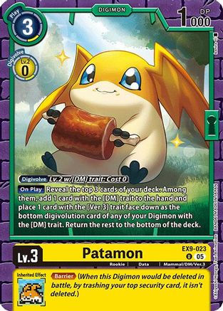 Image of Patamon [EX9-023] [Versus Monsters]