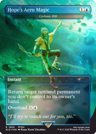 Image of Hope's Aero Magic - Cyclonic Rift (Rainbow Foil) [Secret Lair Drop Series]