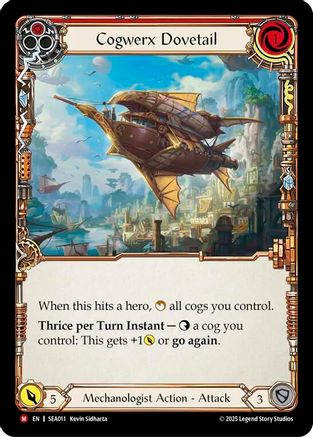 Image of Cogwerx Dovetail [SEA011] (High Seas)  Rainbow Foil