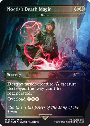 Image of Noctis's Death Magic - Damn (Rainbow Foil) [Secret Lair Drop Series]
