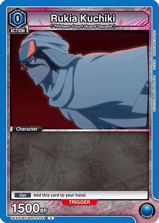 Image of Rukia Kuchiki (031) (UEX01BT/BLC-2-031) - UEX01BT BLEACH ThousandYear Blood War Vol2