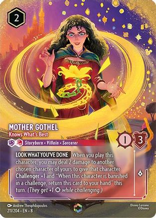 Image of Mother Gothel - Knows What's Best (Enchanted) (211/204) [Reign of Jafar]