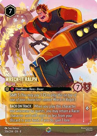 Image of Wreck-It Ralph - Big Lug (Enchanted) (206/204) [Reign of Jafar]