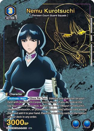 Image of Nemu Kurotsuchi (U*) (UEX01BT/BLC-2-035) - UEX01BT BLEACH ThousandYear Blood War Vol2 Foil