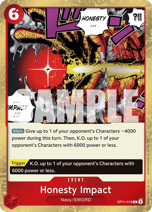 Image of Honesty Impact [A Fist of Divine Speed]