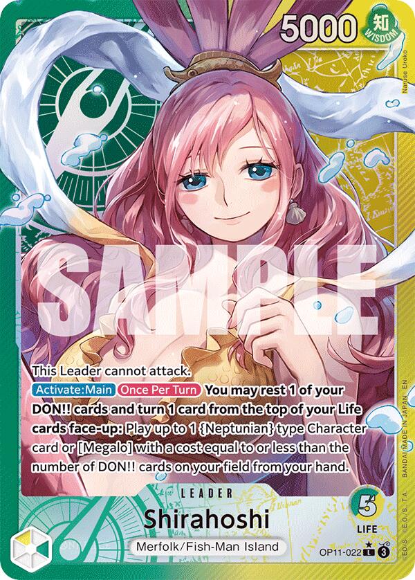 Image of Shirahoshi (Alternate Art) [A Fist of Divine Speed]