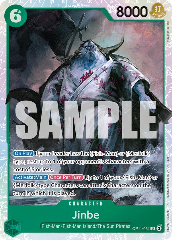 Image of Jinbe (031) [A Fist of Divine Speed]