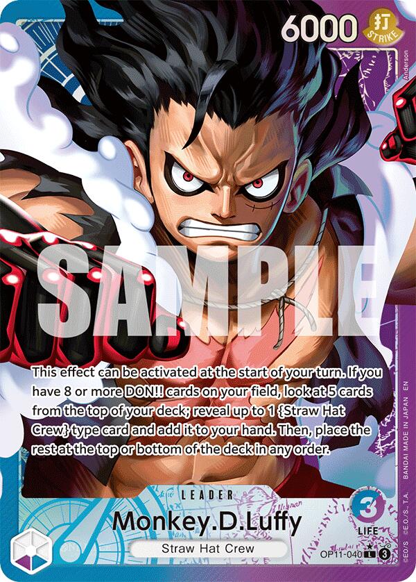 Image of Monkey.D.Luffy (040) (Alternate Art) [A Fist of Divine Speed]