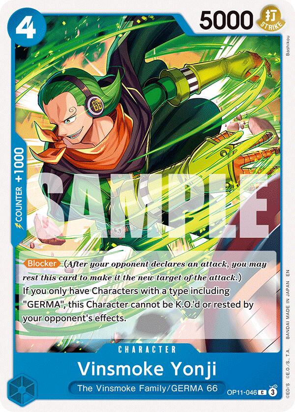 Image of Vinsmoke Yonji [A Fist of Divine Speed]