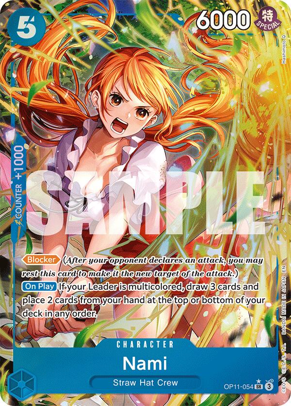 Image of Nami (054) (Alternate Art) [A Fist of Divine Speed]