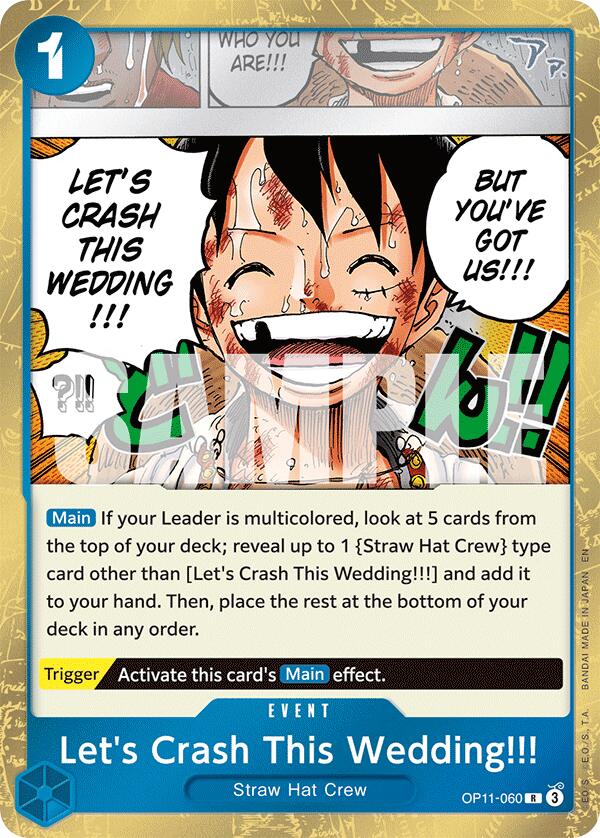 Image of Let's Crash This Wedding!!! [A Fist of Divine Speed]