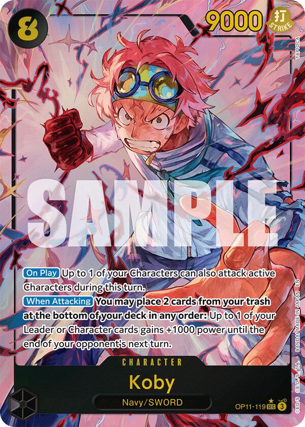 Image of Koby (119) (Alternate Art) [A Fist of Divine Speed]