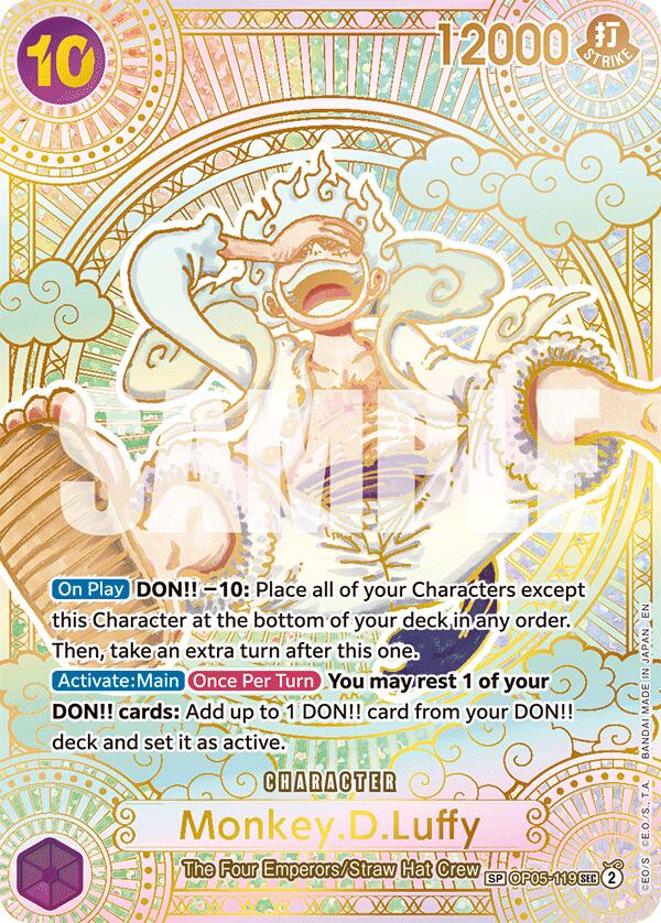 Image of Monkey.D.Luffy (SP) (Gold) [A Fist of Divine Speed]