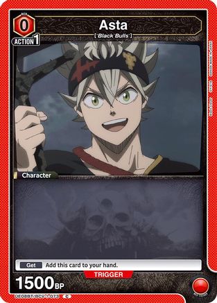 Image of Asta (073) (UE08BT/BCV-1-073) - UE08BT Black Clover
