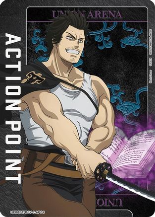 Image of Action Point Card (AP04) (UE08BT/BCV-1-AP04) - UE08BT Black Clover Foil