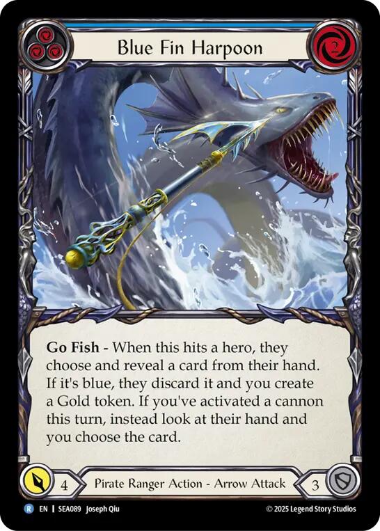 Image of Blue Fin Harpoon [SEA089] (High Seas)