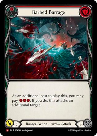 Image of Barbed Barrage [SEA098] (High Seas)